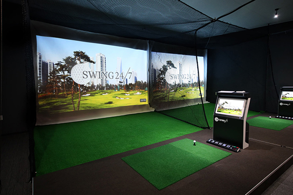 室内ゴルフ,シミュレーションゴルフ